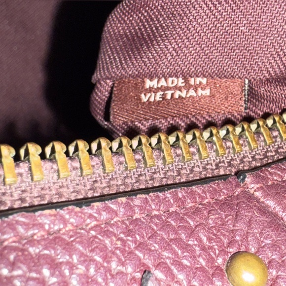 Coach Primrose Satchel In Willow Floral Oxblood Multi Color Flower - Picture 11 of 16